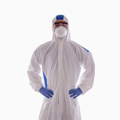 Масло пылезащитного костюма Coverall краски чистой комнаты брызг устранимого водоустойчивое устойчивое