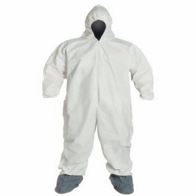 Тип костюм устранимого Coverall 3b 4b белый устранимый защитный