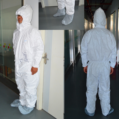 Microporous не сплетенный устранимый Coverall PP 20gsm к 90gsm
