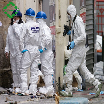 Coveralls мантии изоляции Coverall PPE SMS устранимые защитные