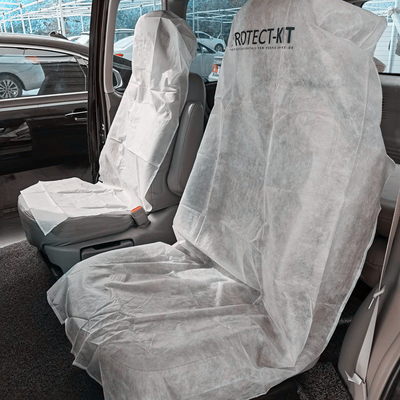 Устранимым логотип PP Nonwoven плоским подгонянный чехлом
