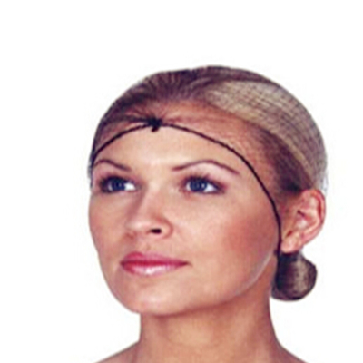 Устранимый Hairnet нейлона 5mm для париков соткет невидимый Hairnet танцев 20inch